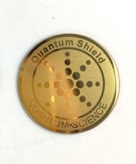 Quantum shield 24K gold negative ion anti radiation sticker shield (20pcs)